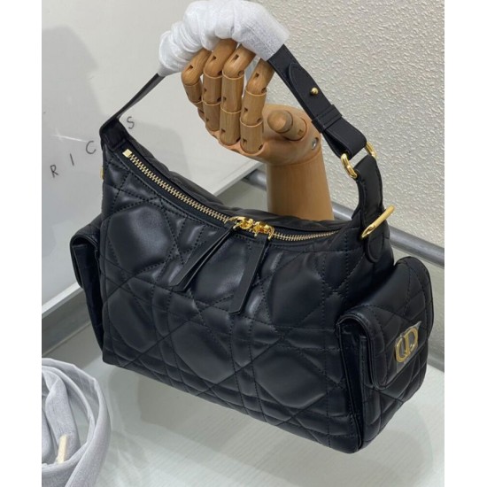 Replica Christian Dior Medium D-Dream Bag Black Fake Replica Christian Dior Medium D-Dream Bag Black Fake