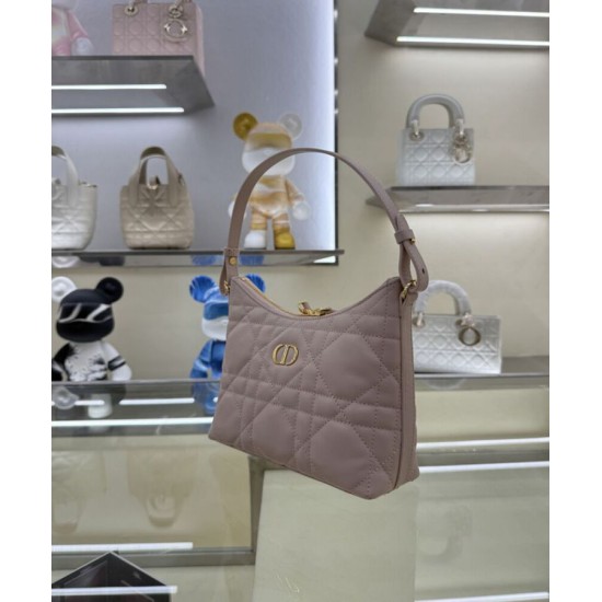 Replica Christian Dior Miss Caro Diorling Mini Bag With Chain Pink Clone Replica Christian Dior Miss Caro Diorling Mini Bag With Chain Pink Clone