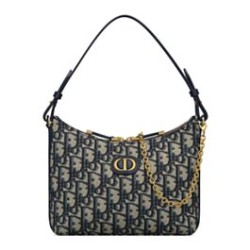 Replica Christian Dior 30 Montaigne Diorling mini chain bag Dark Blue