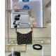 Replica Christian Dior 30 Montaigne Diorling mini chain bag Dark Blue Replica Christian Dior 30 Montaigne Diorling mini chain bag Dark Blue