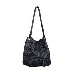 Replica Christian Dior Medium D-Motion Bag Black