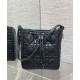 Replica Christian Dior Medium D-Motion Bag Black Replica Christian Dior Medium D-Motion Bag Black