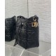 Replica Christian Dior Medium D-Motion Bag Black Replica Christian Dior Medium D-Motion Bag Black