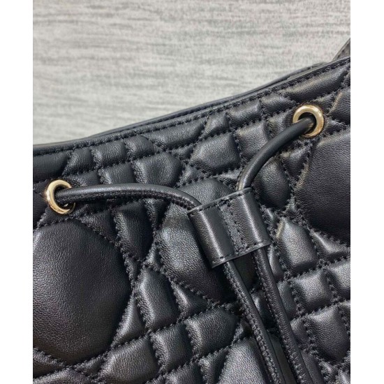 Replica Christian Dior Medium D-Motion Bag Black Replica Christian Dior Medium D-Motion Bag Black