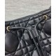 Replica Christian Dior Medium D-Motion Bag Black Replica Christian Dior Medium D-Motion Bag Black