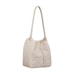 Replica Christian Dior Medium D-Motion Bag Cream Clone