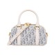 Replica Christian Dior D-Vibe East-West Nano Bag Blue Fake Replica Christian Dior D-Vibe East-West Nano Bag Blue Fake