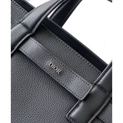 Replica Christian Dior Medium Dior Normandie Tote Bag Black Fake
