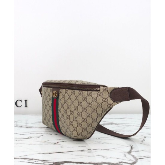 Replica Gucci Ophidia Large Belt Bag 839104 Dark Coffee Fake Replica Gucci Ophidia Large Belt Bag 839104 Dark Coffee Fake