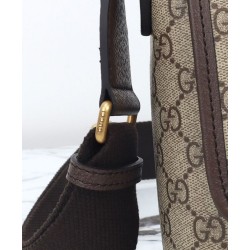 Replica Gucci Ophidia Medium Messenger Bag Dark Coffee Clone