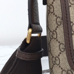 Replica Gucci Ophidia Medium Messenger Bag Dark Coffee Clone