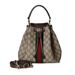 Replica Gucci Ophidia Small Bucket Bag 841313 Dark Coffee Fake