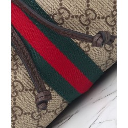 Replica Gucci Ophidia Small Bucket Bag 841313 Dark Coffee Fake