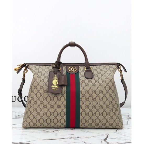 Replica Gucci Gucci Savoy Medium Travel Bag 834469 Dark Coffee Clone Replica Gucci Gucci Savoy Medium Travel Bag 834469 Dark Coffee Clone