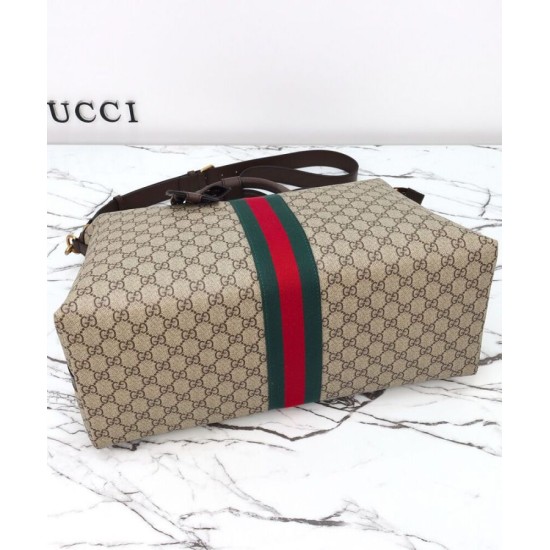 Replica Gucci Gucci Savoy Medium Travel Bag 834469 Dark Coffee Clone Replica Gucci Gucci Savoy Medium Travel Bag 834469 Dark Coffee Clone