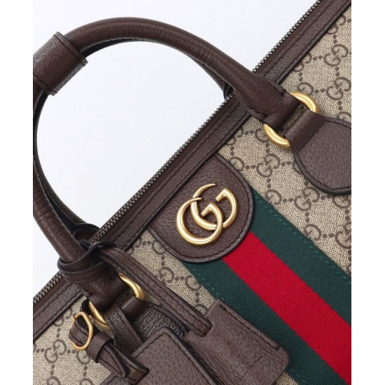 Replica Gucci Gucci Savoy Medium Travel Bag 834469 Dark Coffee Clone Replica Gucci Gucci Savoy Medium Travel Bag 834469 Dark Coffee Clone