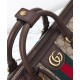 Replica Gucci Gucci Savoy Medium Travel Bag 834469 Dark Coffee Clone Replica Gucci Gucci Savoy Medium Travel Bag 834469 Dark Coffee Clone