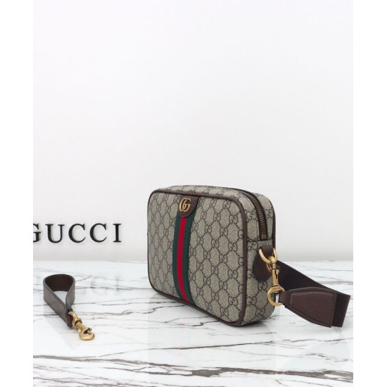 Replica Gucci Ophidia Small Crossbody Bag 839155 Dark Coffee Fake Replica Gucci Ophidia Small Crossbody Bag 839155 Dark Coffee Fake