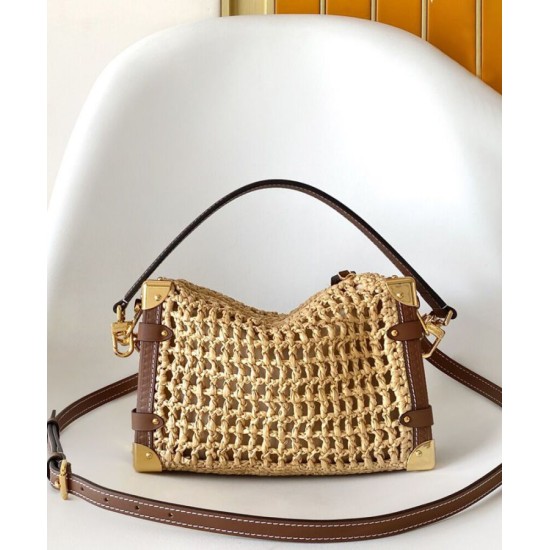 Replica Louis Vuitton Side Trunk MM Bag Coffee Fake Replica Louis Vuitton Side Trunk MM Bag Coffee Fake