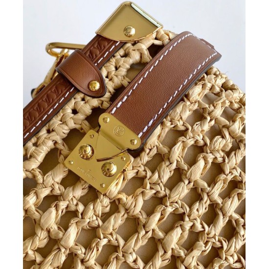 Replica Louis Vuitton Side Trunk MM Bag Coffee Fake Replica Louis Vuitton Side Trunk MM Bag Coffee Fake
