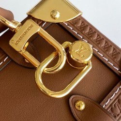 Replica Louis Vuitton Side Trunk MM Bag Coffee Fake