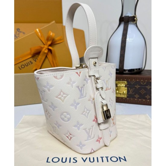 Replica Louis Vuitton All In BB Bag m25673 Cream Fake Replica Louis Vuitton All In BB Bag m25673 Cream Fake