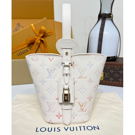Replica Louis Vuitton All In BB Bag m25673 Cream Fake Replica Louis Vuitton All In BB Bag m25673 Cream Fake