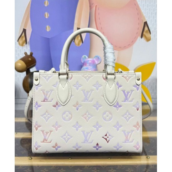 Replica Louis Vuitton Onthego PM Bag m25770 Cream Fake Replica Louis Vuitton Onthego PM Bag m25770 Cream Fake