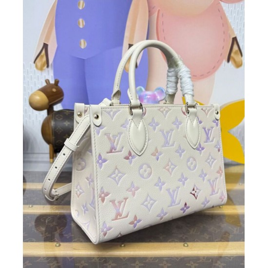Replica Louis Vuitton Onthego PM Bag m25770 Cream Fake Replica Louis Vuitton Onthego PM Bag m25770 Cream Fake