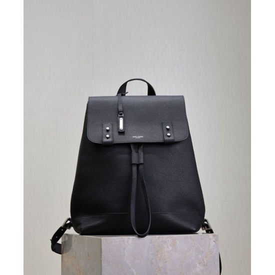 Replica YSL Saint Laurent Sac De Jour Grained Leather Backpack Black Fake Replica YSL Saint Laurent Sac De Jour Grained Leather Backpack Black Fake