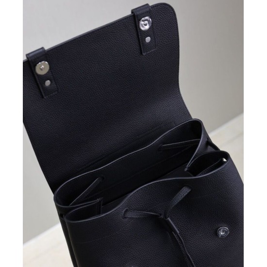 Replica YSL Saint Laurent Sac De Jour Grained Leather Backpack Black Fake Replica YSL Saint Laurent Sac De Jour Grained Leather Backpack Black Fake