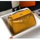 Replica Hermes Kelly Pochette Bag In Yellow Epsom Leather Clone Replica Hermes Kelly Pochette Bag In Yellow Epsom Leather Clone