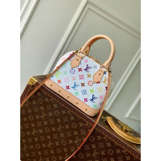 Replica Louis Vuitton LV x TM Alma BB Bag in Monogram Multicolored Canvas M13078 Fake Replica Louis Vuitton LV x TM Alma BB Bag in Monogram Multicolored Canvas M13078 Fake
