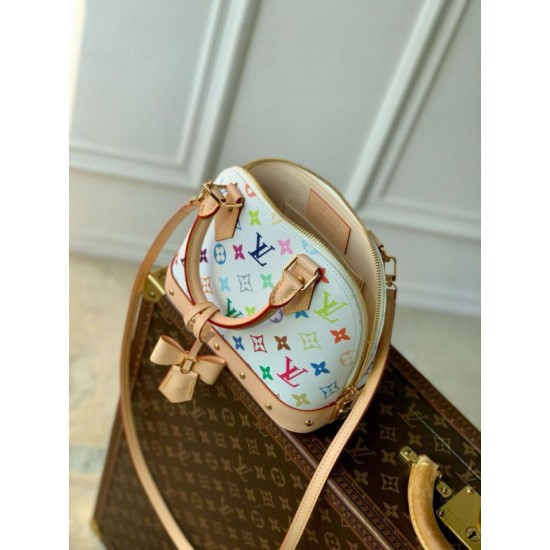 Replica Louis Vuitton LV x TM Alma BB Bag in Monogram Multicolored Canvas M13078 Fake Replica Louis Vuitton LV x TM Alma BB Bag in Monogram Multicolored Canvas M13078 Fake