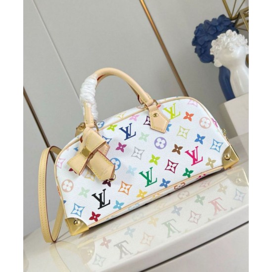 Replica Louis Vuitton LV x TM Handbag in Monogram Multicolored Canvas M13084 Clone Replica Louis Vuitton LV x TM Handbag in Monogram Multicolored Canvas M13084 Clone
