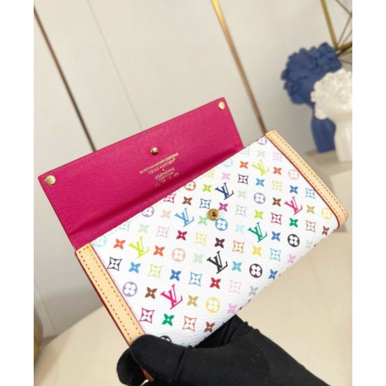 Replica Louis Vuitton LV x TM Sarah Wallet in Monogram Multicolored Canvas M13397 Replica Louis Vuitton LV x TM Sarah Wallet in Monogram Multicolored Canvas M13397