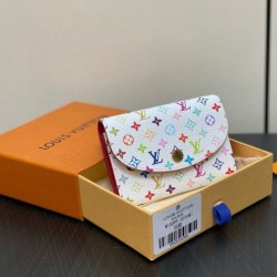 Replica Louis Vuitton LV x TM Rosalie Coin Purse in Monogram Multicolored Canvas M13399