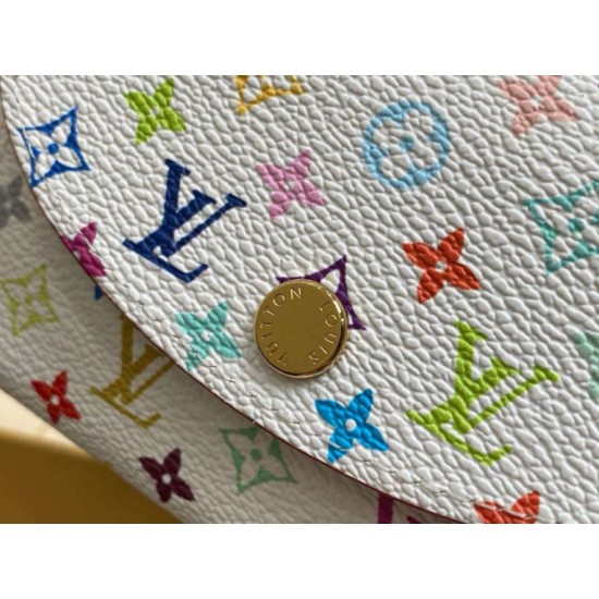 Replica Louis Vuitton LV x TM Rosalie Coin Purse in Monogram Multicolored Canvas M13399 Replica Louis Vuitton LV x TM Rosalie Coin Purse in Monogram Multicolored Canvas M13399