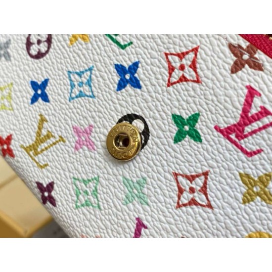 Replica Louis Vuitton LV x TM Rosalie Coin Purse in Monogram Multicolored Canvas M13399 Replica Louis Vuitton LV x TM Rosalie Coin Purse in Monogram Multicolored Canvas M13399