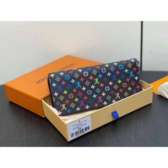 Replica Louis Vuitton LV x TM Clemence Wallet in Monogram Multicolored Canvas M13408 Replica Louis Vuitton LV x TM Clemence Wallet in Monogram Multicolored Canvas M13408