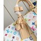 Replica Louis Vuitton LV x TM Keepall Bandouliere 45 Bag in Monogram Multicolored Canvas M13742 Fake Replica Louis Vuitton LV x TM Keepall Bandouliere 45 Bag in Monogram Multicolored Canvas M13742 Fake