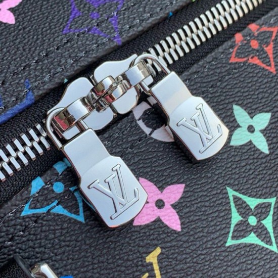 Replica Louis Vuitton LV x TM Keepall Bandouliere 50 in Monogram Multicolored Canvas M13745 Fake Replica Louis Vuitton LV x TM Keepall Bandouliere 50 in Monogram Multicolored Canvas M13745 Fake