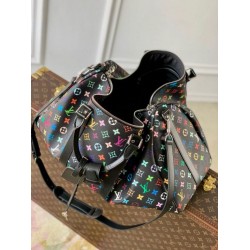 Replica Louis Vuitton LV x TM Keepall Bandouliere 50 in Monogram Multicolored Canvas M13745 Fake Replica Louis Vuitton LV x TM Keepall Bandouliere 50 in Monogram Multicolored Canvas M13745 Fake