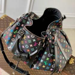 Replica Louis Vuitton LV x TM Keepall Bandouliere 50 in Monogram Multicolored Canvas M13745 Fake