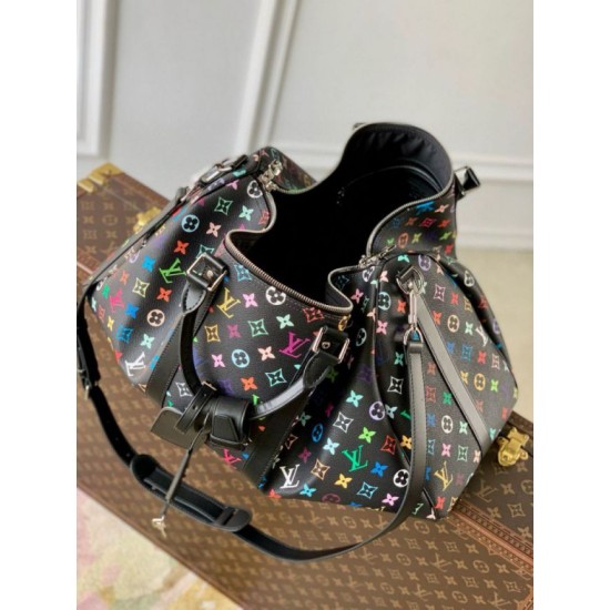 Replica Louis Vuitton LV x TM Keepall Bandouliere 50 in Monogram Multicolored Canvas M13745 Fake Replica Louis Vuitton LV x TM Keepall Bandouliere 50 in Monogram Multicolored Canvas M13745 Fake