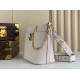 Replica Louis Vuitton Lock and Walk Bag in White Grained Leather M24638 Fake Replica Louis Vuitton Lock and Walk Bag in White Grained Leather M24638 Fake