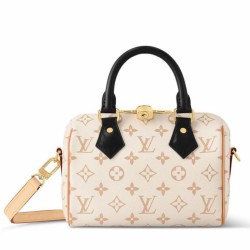 Replica Louis Vuitton Speedy Bandouliere 20 Bag in Monogram Dune Canvas M46906 Fake