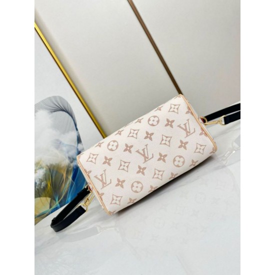 Replica Louis Vuitton Speedy Bandouliere 20 Bag in Monogram Dune Canvas M46906 Fake Replica Louis Vuitton Speedy Bandouliere 20 Bag in Monogram Dune Canvas M46906 Fake