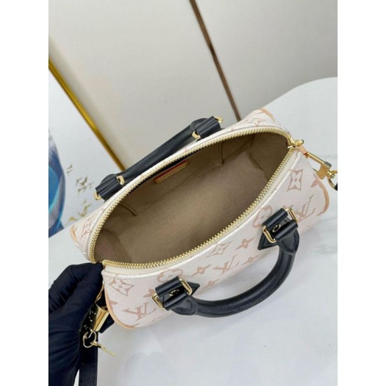 Replica Louis Vuitton Speedy Bandouliere 20 Bag in Monogram Dune Canvas M46906 Fake Replica Louis Vuitton Speedy Bandouliere 20 Bag in Monogram Dune Canvas M46906 Fake