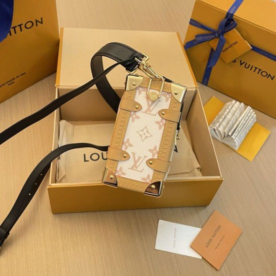 Replica Louis Vuitton Side Trunk Bag In Monogram Dune Canvas M46907 Fake Replica Louis Vuitton Side Trunk Bag In Monogram Dune Canvas M46907 Fake
